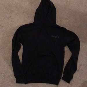 James Charles Repeating Black on Black Hoodie